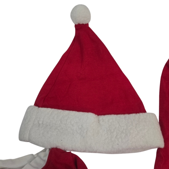 Santa Claus 3 Piece Set Boys Size 12 Months - Picture 3 of 7